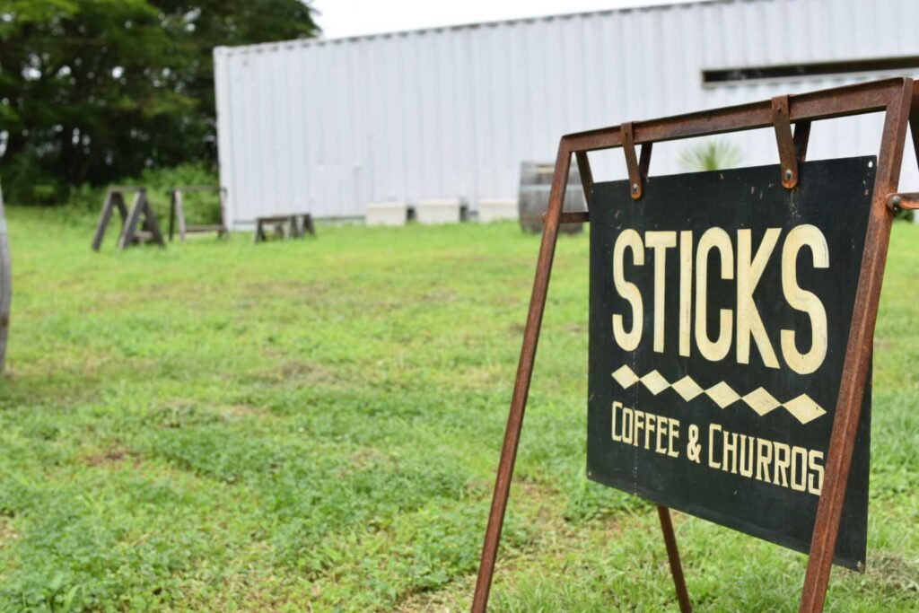 Sticks Coffeeの看板